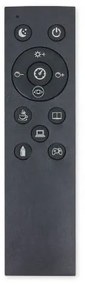 Lampa LED na biurko FILO, zacisk, USB, pilot zdalnego sterowania