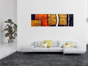 Obraz abstrakcji (170x50 cm)