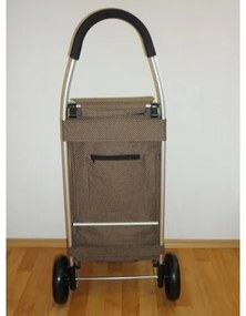 Aldotrade torba na kółkach Praga, brązowa