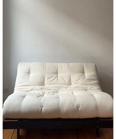 Ceglasta rozkładana sofa 160 cm Roots Black Night – Karup Design