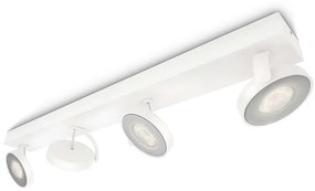 Philips 53174/31/16- Ściemnialne światło LED MYLIVING CLOCKWORK 4xLED/4,5W/230V