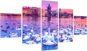 Obraz - Praga (125x70 cm)
