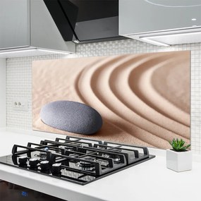 Panel Szklany do Kuchni Struktura Warstwowa Piaskowca