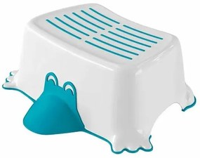 AQUALINE 366412 Duck antypoślizgowa nakładka nastopy do łazienki dla dzieci, niebieska