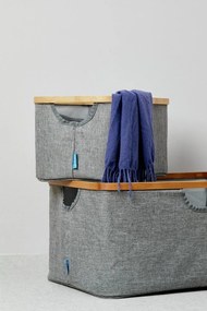 Kosz do przechowywania BAHARI BAMBOO z uchwytami, WENKO