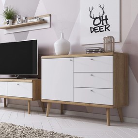 Komoda PRIMARIO 107 cm do Salonu Sypialni Dąb