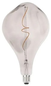 LED Żarówka FILAMENT BUMPED SMOKE ET160 E27/4W/230V 2000K