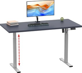 Regulowana wysokość biurka Lona 140x80