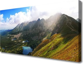 Zdjęcie na płótnie Pierwsze Tchnienie Wiosny: Przebiśnieg