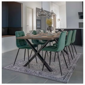 Zielone krzesła zestaw 2 Middelfart – House Nordic
