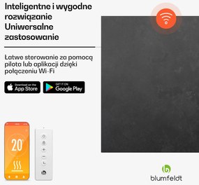Blumfeldt Heat Square, Promiennik podczerwieni, 350 W