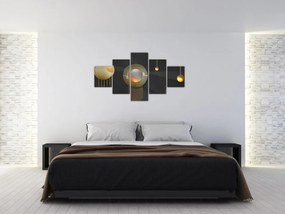 Obraz- Abstrakcja (125x70 cm)