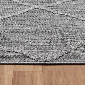 Szary dywan odpowiedni na zewnątrz 140x200 cm Patara – Ayyildiz Carpets