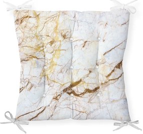 Poduszka na krzesło z domieszką bawełny Minimalist Cushion Covers Luxurious, 40x40 cm