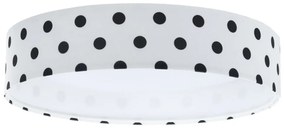 LED Ściemnialna lampa GALAXY KIDS LED/24W/230V białe/czarne kropki + DO