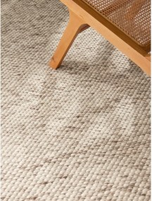 Beżowo-naturalny wełniany dywan tkany ręcznie 160x230 cm Lyon Beans – Elle Decoration
