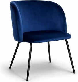 Krzesło Livio Ideal Black – Nowoczesne krzesło w stylu skandynawskim, ergonomiczne