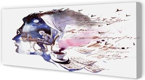 Zdjęcie na płótnie Obraz Twarzy Człowieka