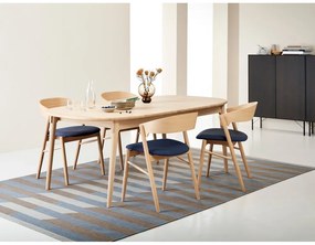 Dodatkowy blat do stołu z litego drewna dębowego 50x106 cm Miro – Hammel Furniture