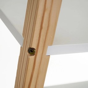 Biały regał dziecięcy 60x106,5 cm – Casa Selección