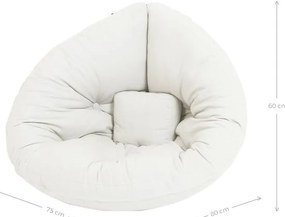 Pomarańczowy fotel dziecięcy Mini Nido – Karup Design