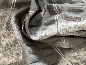 PrzytulneMieszkanie.pl PrzytulneMieszkanie.pl Krepa pościel DANDELION BLEND szara Rozmiar pościeli: 70 x 90 cm | 140 x 200 cm