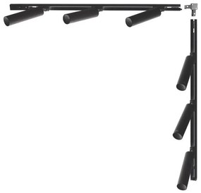 Zuma Line 3577 - Oprawa punktowa w systemie szynowym LULU 6xGU10/35W/230V czarna