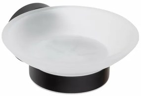 SAPHO XB800 X-round black mydelniczka, szkło mleczne, czarny