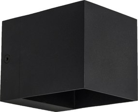 Nowoczesna lampa ścienna czarna - Transfer