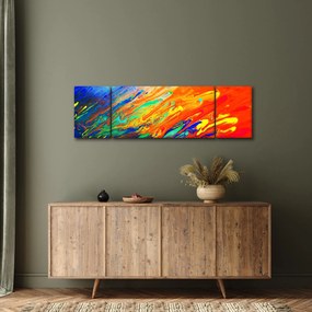Obraz - Kolorowa abstrakcja (170x50 cm)