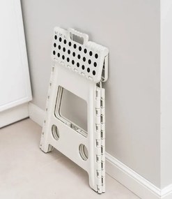 Rozkładany Antypoślizgowy Biały Stopień Kuchenny N3-G95