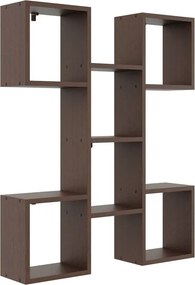 Nowoczesna półka ścienna w kolorze wenge L0-W69