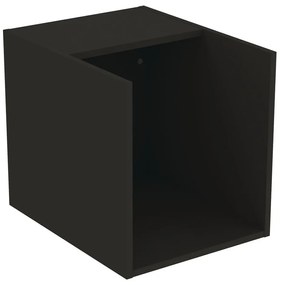 Antracytowa niska wisząca szafka łazienkowa 40x44 cm i.Life B – Ideal Standard