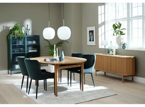 Rozkładany stół w dekorze dębu 100x190 cm Carno – Unique Furniture