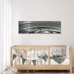Obraz kropli wody (170x50 cm)