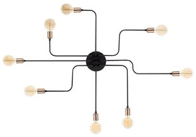 Kinkiet w czarno-brązowym kolorze Truva – Opviq lights