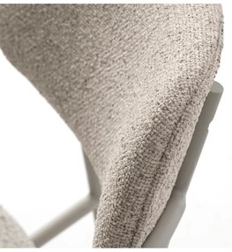 Kremowe krzesło Zama – Unique Furniture