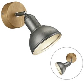 Industrialna lampa ścienna stalowa - ArtiPrzemysłowy Oswietlenie wewnetrzne
