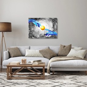 Obraz na szkle - Połączenie (70x50 cm)