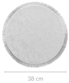 Błyszcząca podkładka na stół, JOALIE, 38 cm