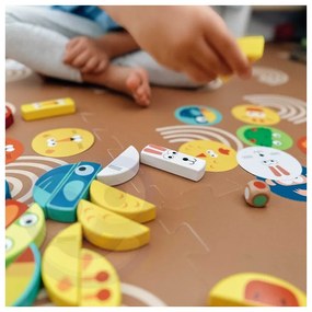 Tooky toy gra zręcznościowa klocki zwierzęta certyfikat fsc