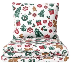 PrzytulneMieszkanie.pl PrzytulneMieszkanie.pl Bawełniana pościel MERRY MOOD biała Rozmiar pościeli: 70 x 90 cm | 140 x 200 cm