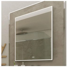NIMCO ZP 13002VX - LED podświetlane lustro łazienkowe 3000-6500K 80x60 cm IP44