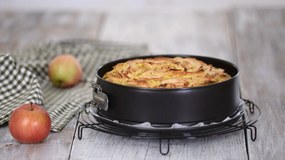 Okrągła forma do pieczenia ciasta z przykrywką