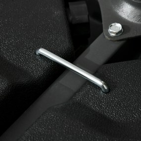 Outsunny Obciążniki do stojaka na parasol, wypełnialne wodą i piaskiem, plastik, 103Dł x 103Szer x 8,3Wys cm, Czarne