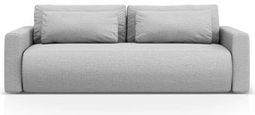 Jasnoszara rozkładana sofa ze schowkiem 238 cm Belfast – Cosmopolitan Design