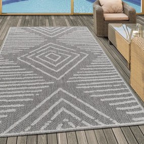 Szary chodnik odpowiedni na zewnątrz 80x250 cm Aruba – Ayyildiz Carpets