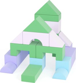 Zestawy piankowy do zabawy dla maluchów Happy Castle Baby Max