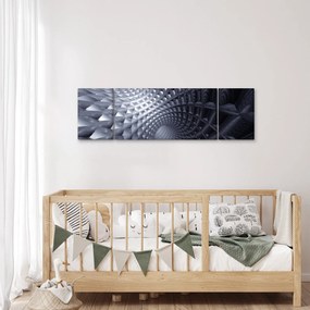 Obraz - Abstrakcja 3D (170x50 cm)