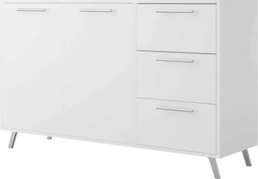 Komoda ELISE 140 cm do Salonu Sypialni Biały